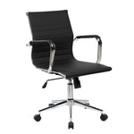 Modern Medium Back Executive Office Chair Black Office Chair