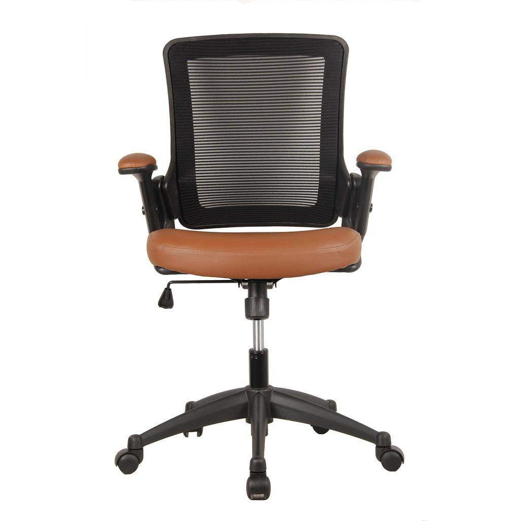 Mid-Back Mesh Office Chair with Height Adjustable Arms Office Chair