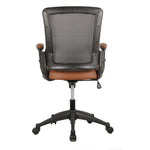 Mid-Back Mesh Office Chair with Height Adjustable Arms Office Chair