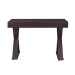 Trendy Writing Desk with Drawer Espresso Writing Desk
