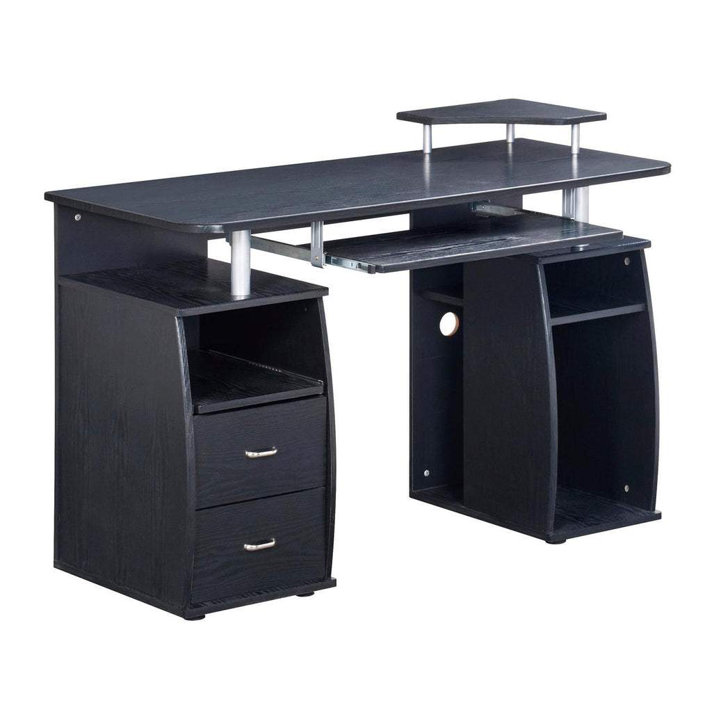 Techni Mobili | Complete Computer Workstation Desk With Storage