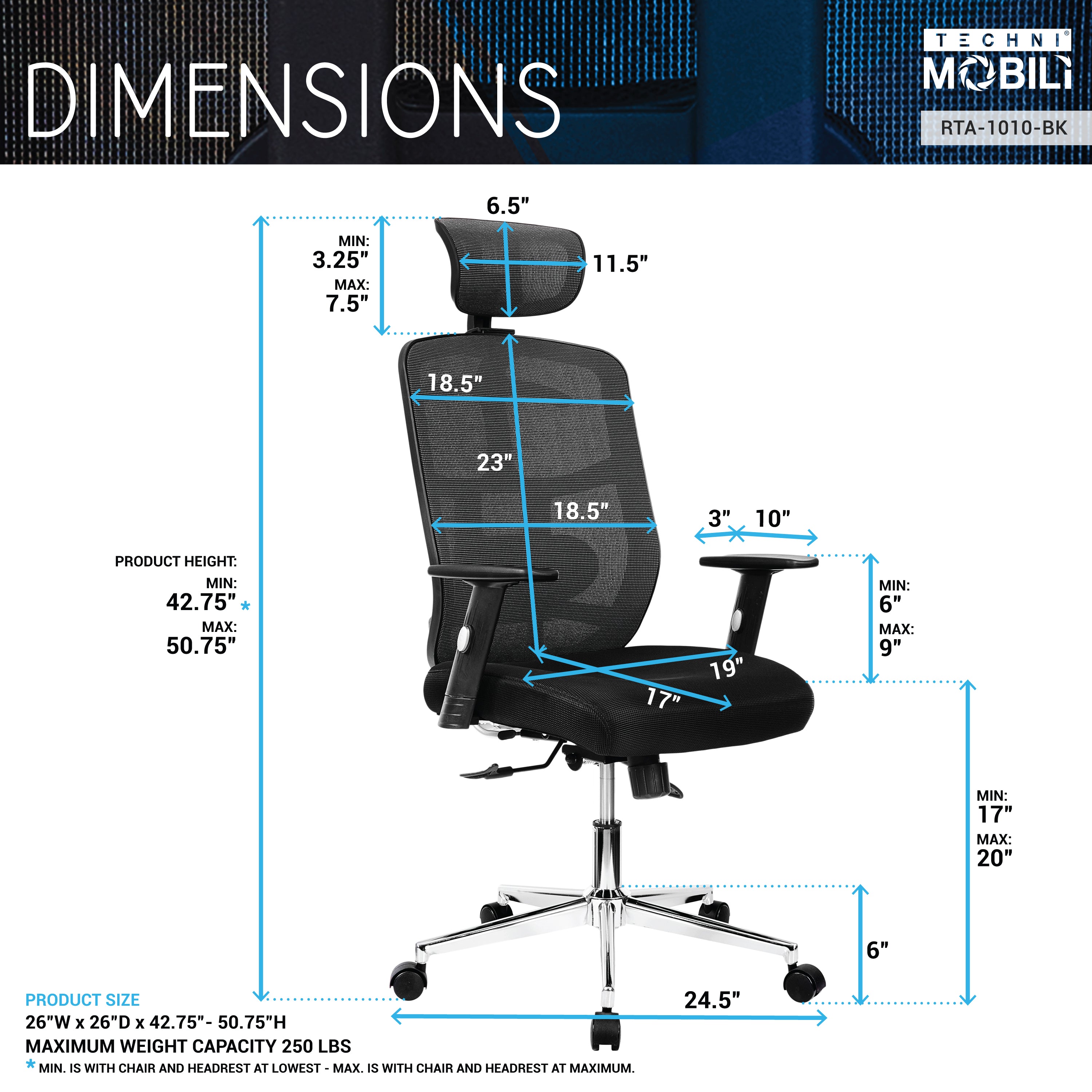 Connection High Back Task Office Chair
