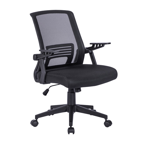 Flysky Ergonomic Office Desk Chair Breathable Mesh Swivel Computer Chair,  Lumbar Back Support Task Chair, Office Chairs with Wheels and Flip-up