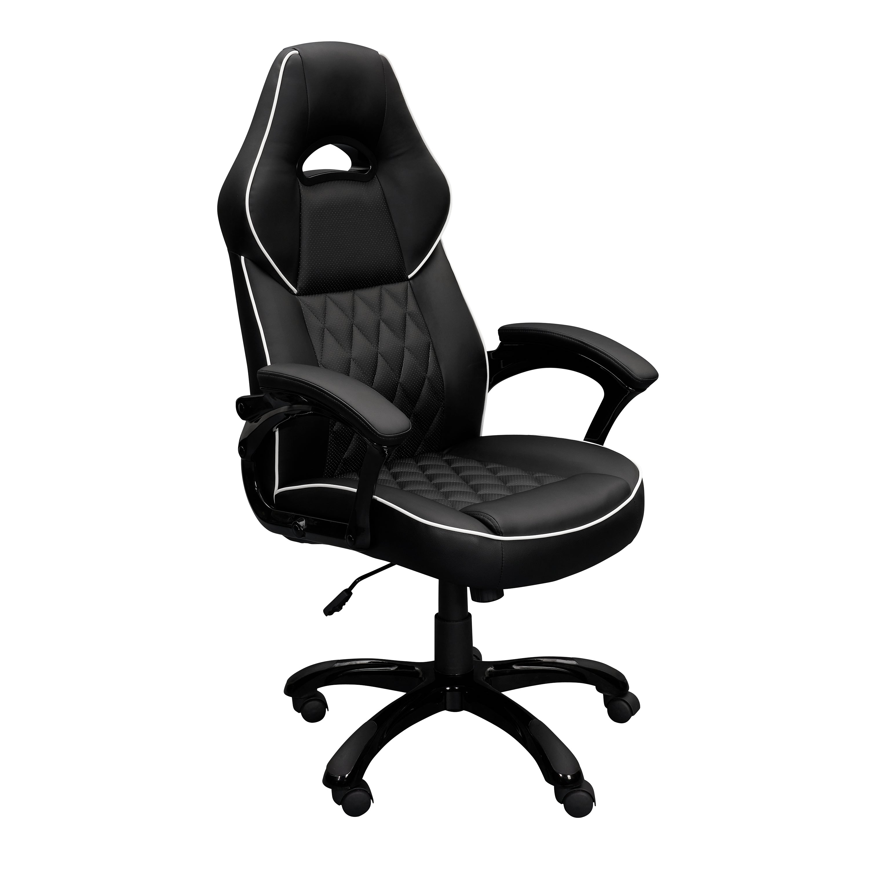 Techni Mobili  High Back Executive Mesh Office Chair with Arms, Lumbar  Support and Chrome Base