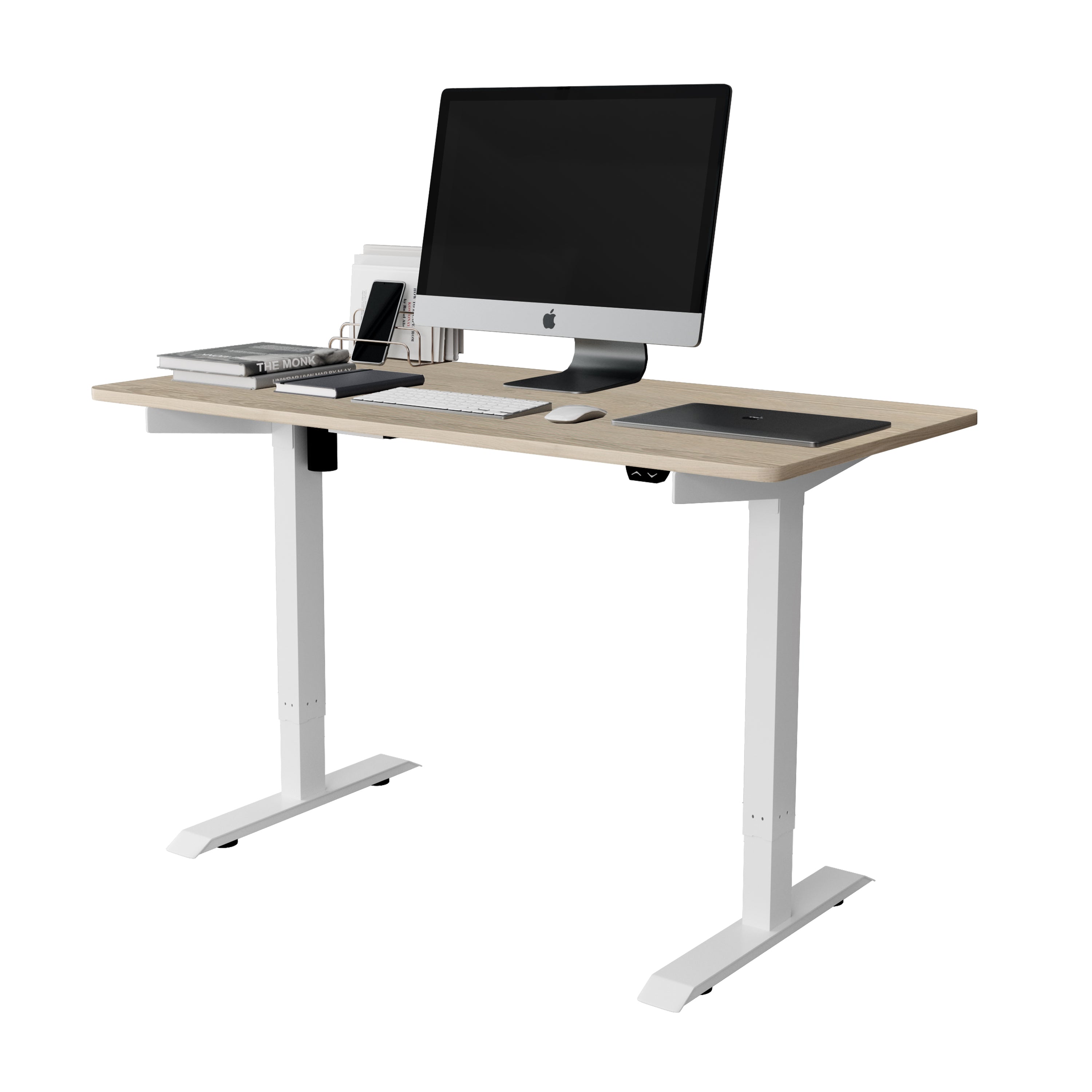 Sit-Stand Adjustable Desk  Hardwood Artisans Handcrafted Office Furniture