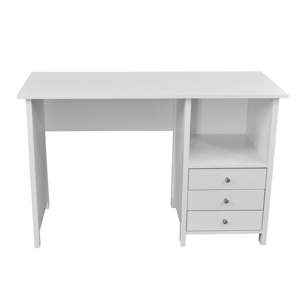  Office Dimensions 21647 White RTA 48 Wide Mobile Metal Desk  Workstation Home Office Collection : Office Products